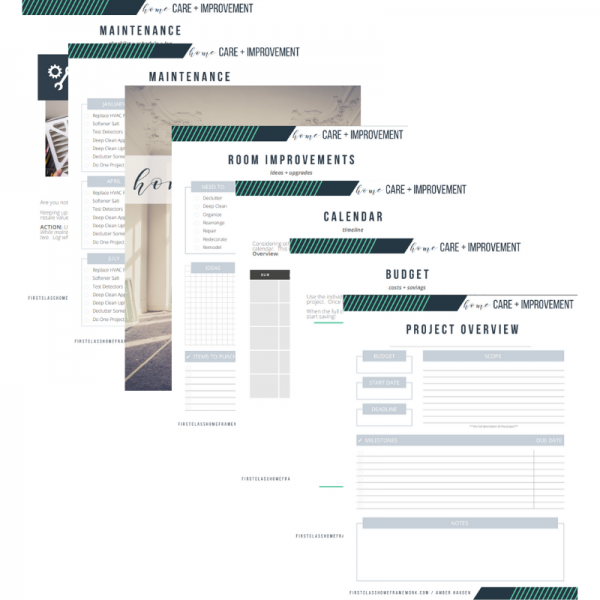 Ready to finally get to all of your home improvements? Planning is the key to any project whether it's simple decluttering and decorating or a major renovation.