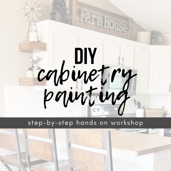 DIY Cabinetry Painting Workshop