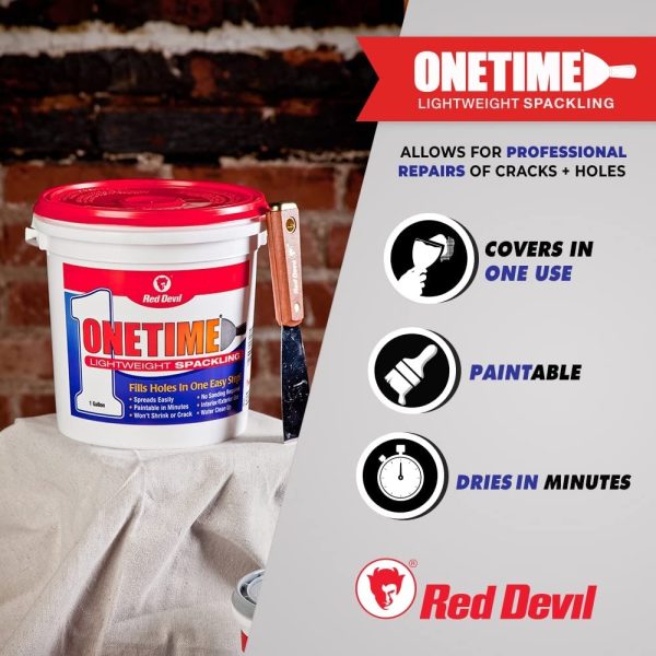 Red Devil ONETIME Lightweight Spackling - Image 2
