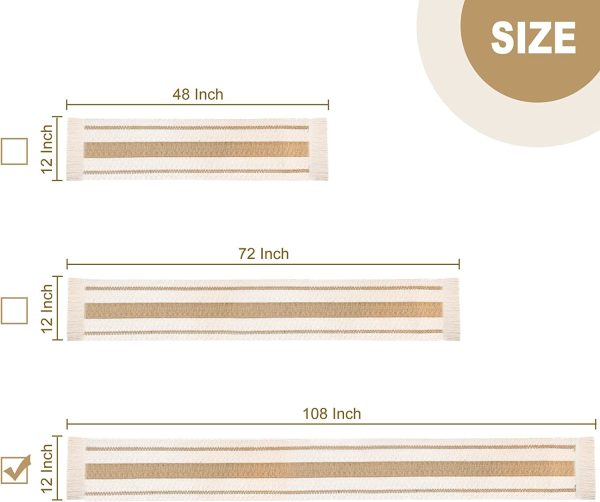 Macrame Cream Table Runner - Image 21