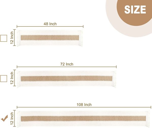 Macrame Cream Table Runner - Image 34