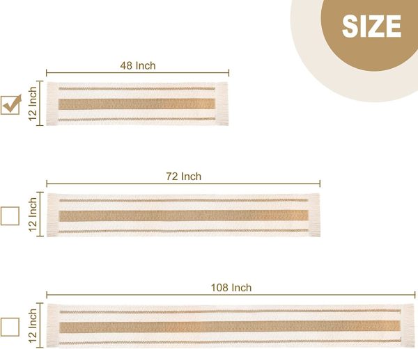 Macrame Cream Table Runner - Image 39