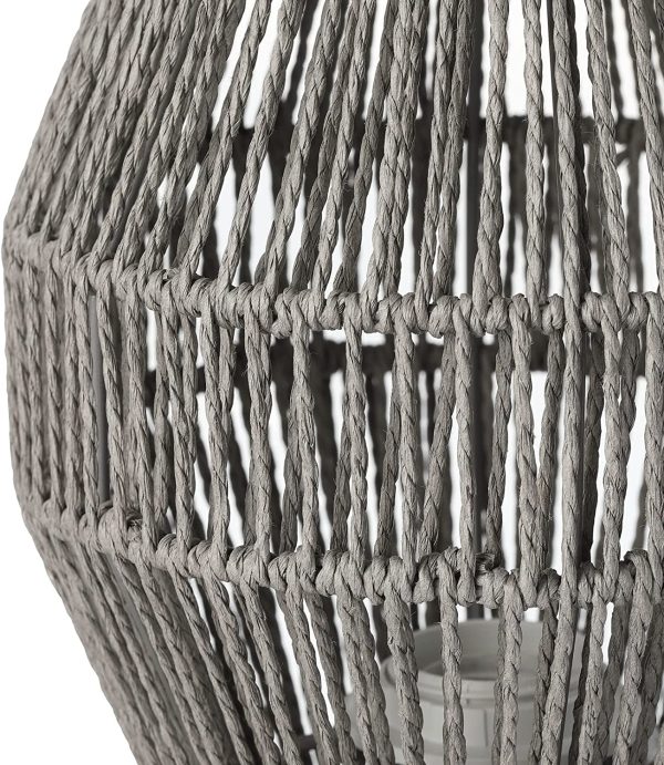 Boho Woven Cage Lamp - Image 19