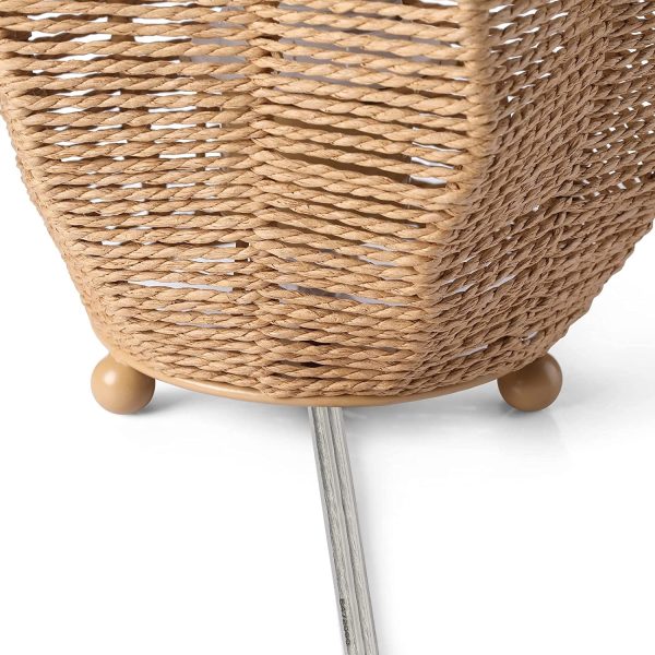 Boho Woven Cage Lamp - Image 11