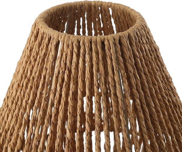 Boho Woven Cage Lamp - Image 4