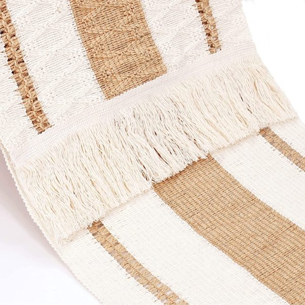Macrame Cream Table Runner - Image 14