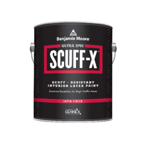 Benjamin Moore Scuff X Satin Paint for Cabinetry, Trim, Walls