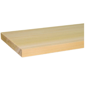 Poplar Board 1x6 used for projects such as floating shelves and mantels