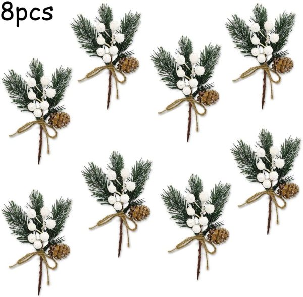 Christmas Berry Pine Stem - Image 2