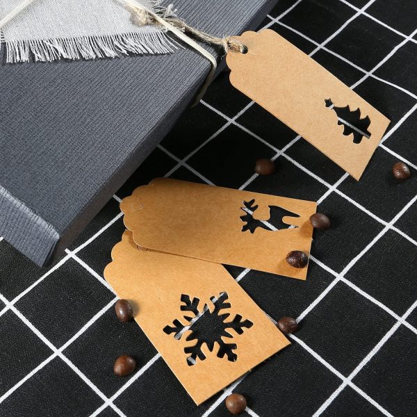 Kraft Christmas Tags - Image 5