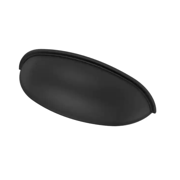 2-1/2 or 3 in. Matte Black Cup Pull