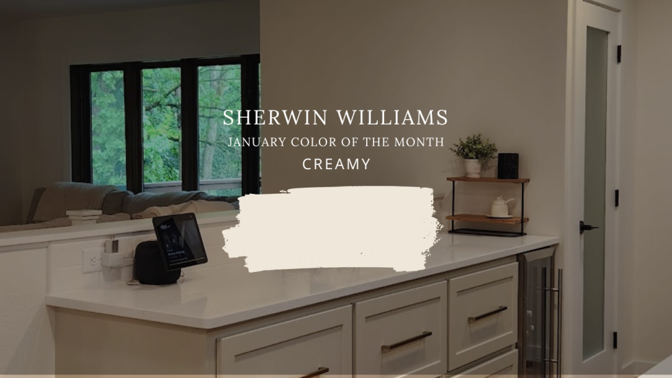 January Color Sw January’s Paint Color of the Month | Sherwin-Williams Creamy ...