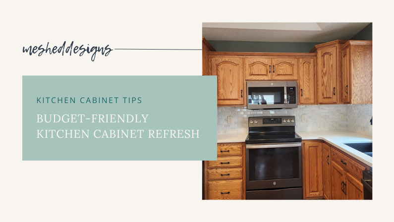 MD - Kitchen Cabinets Tips Spring Cleaning and Organization Tips from MeshedDesigns