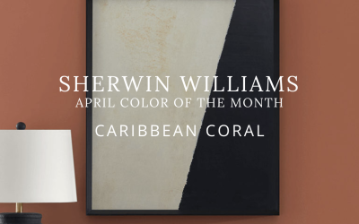 April Paint Color of the Month | Sherwin-Williams Caribbean Coral
