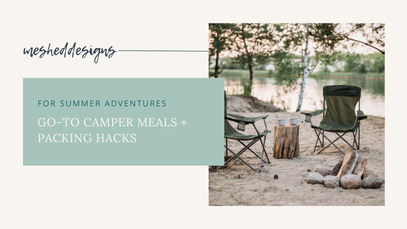 camping tips and tricks Spring Cleaning and Organization Tips from MeshedDesigns