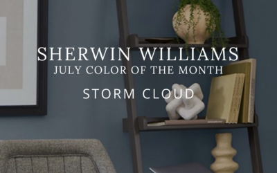 July Paint Color of the Month | Sherwin-Williams Storm Cloud