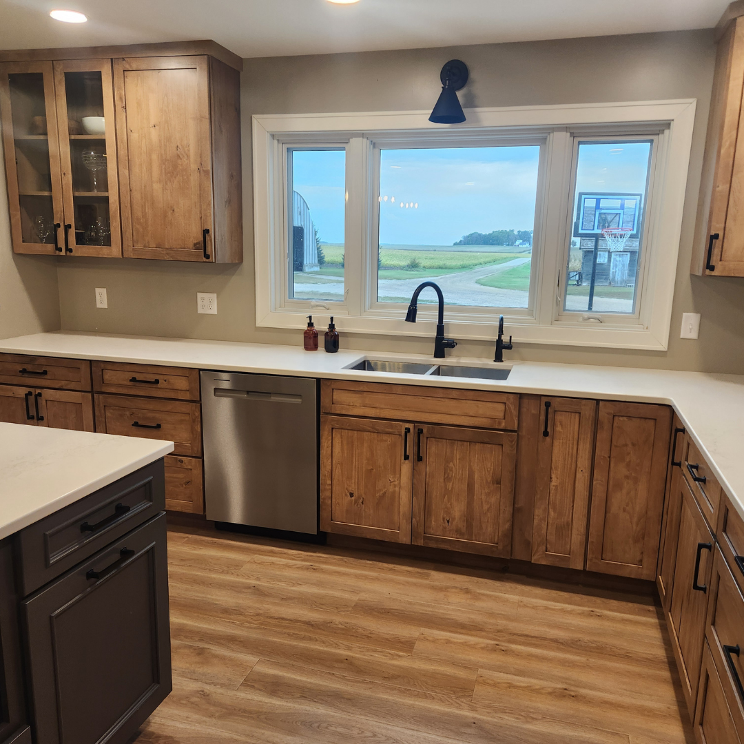 A backsplash is a great update for any kitchen - new or old. 