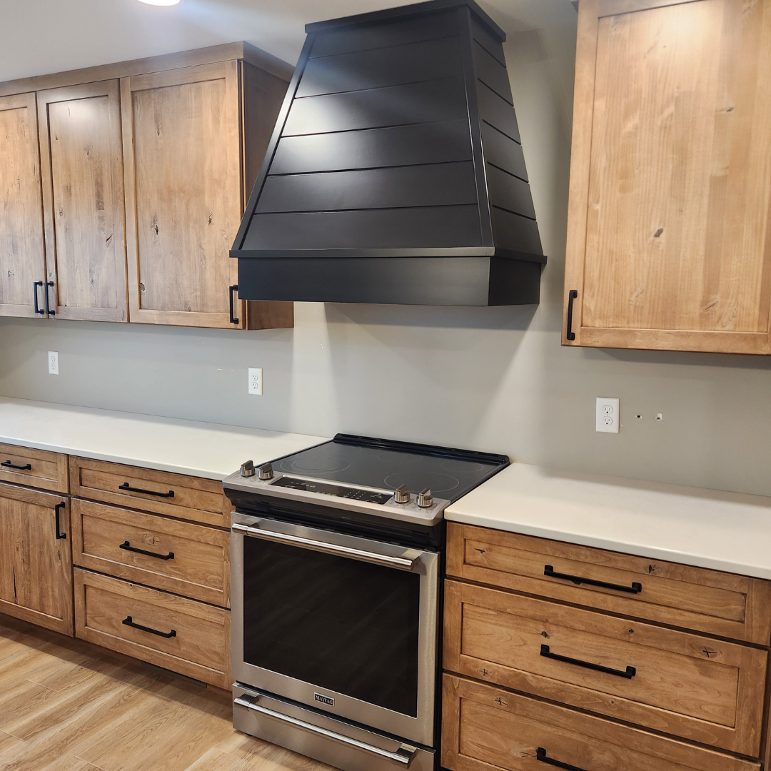 This kitchen was in need of the final component before it was considered finished - a backsplash.  