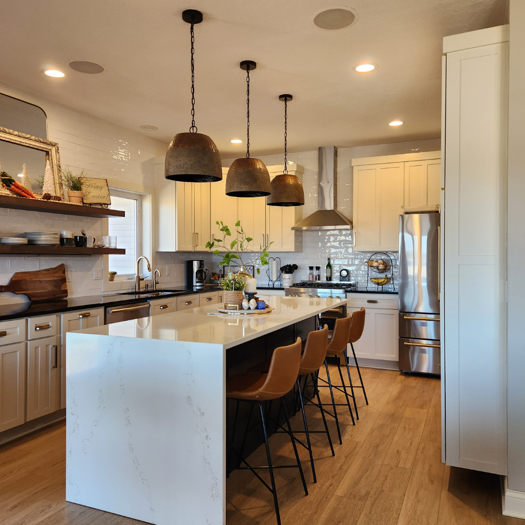 We completed a variety of updates for this wonderful home - it's stunning! 