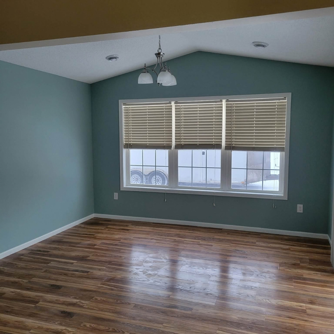 Board and batten is a simple way to add a design element to a room - this looks wonderful in the entry way! 