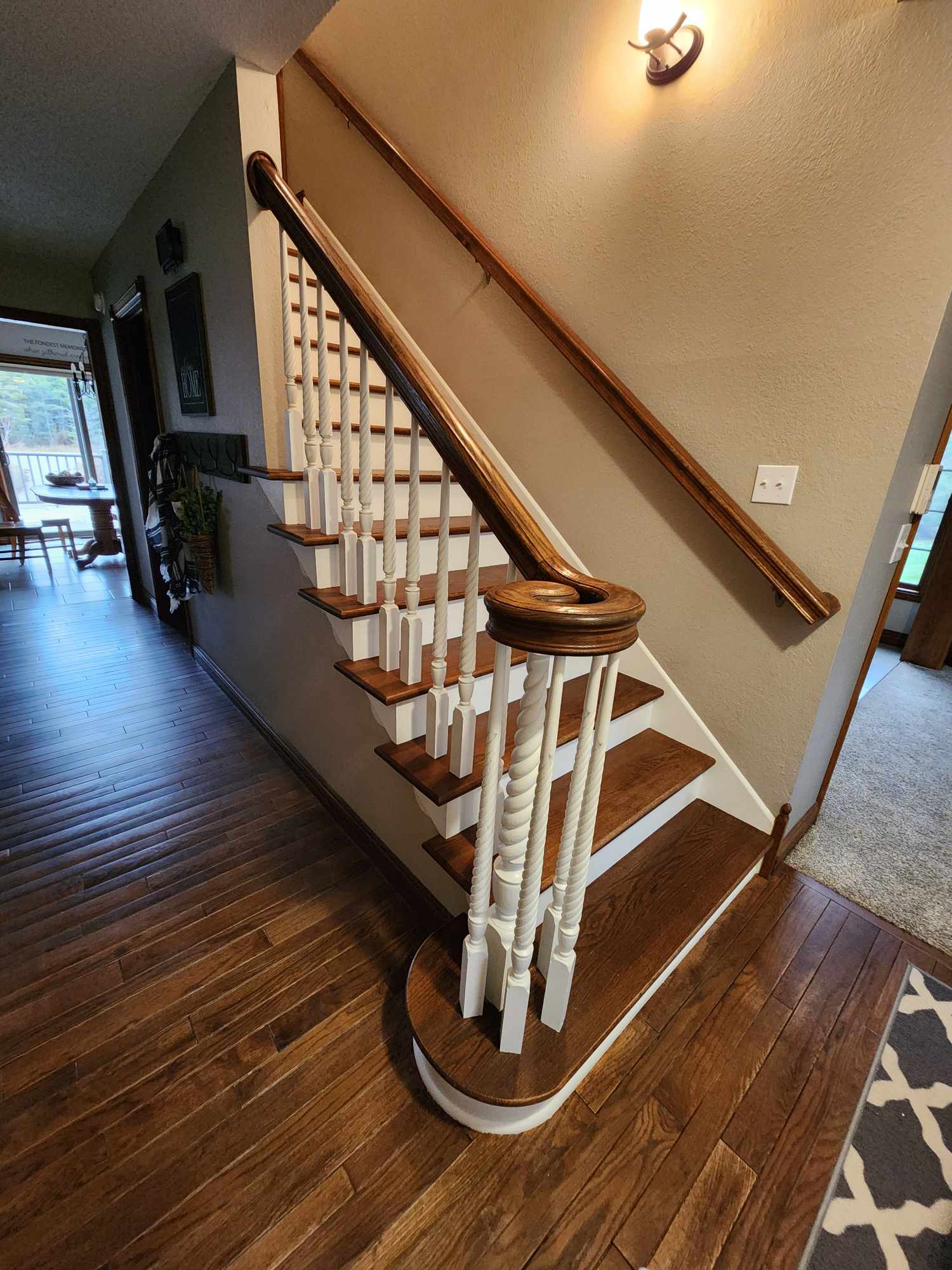 Give your railing a refresh with paint