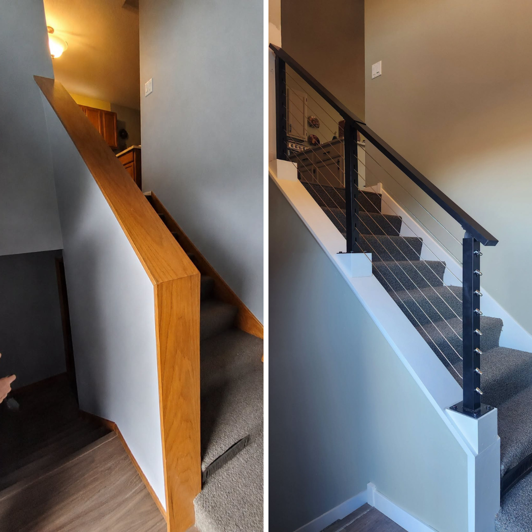 Porches need painting too. This got a major refresh! 
