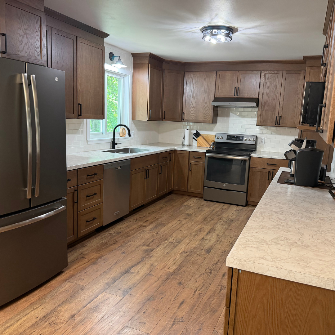 We completed a variety of updates for this wonderful home - it's stunning! 