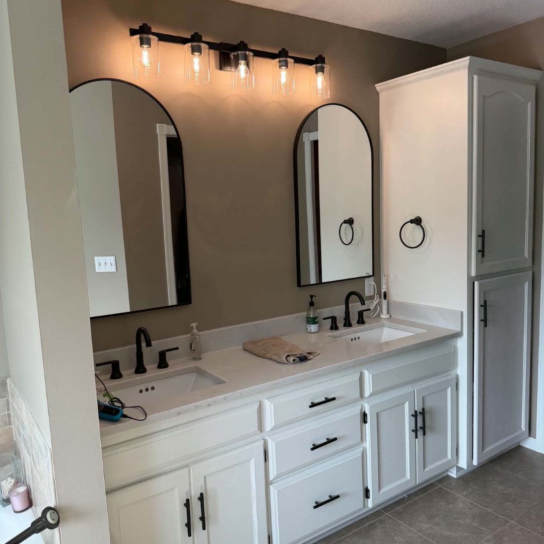 We completed a variety of updates for this wonderful home - it's stunning! 